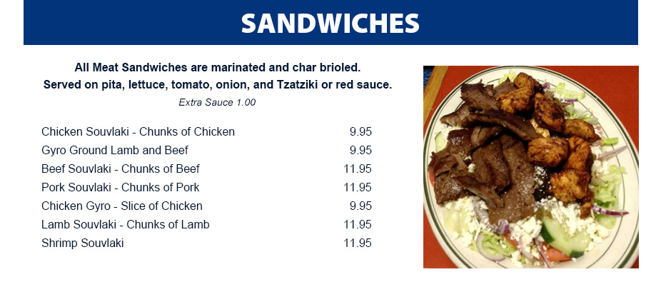 Sandwiches