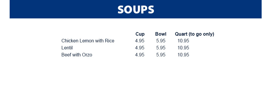 Soups