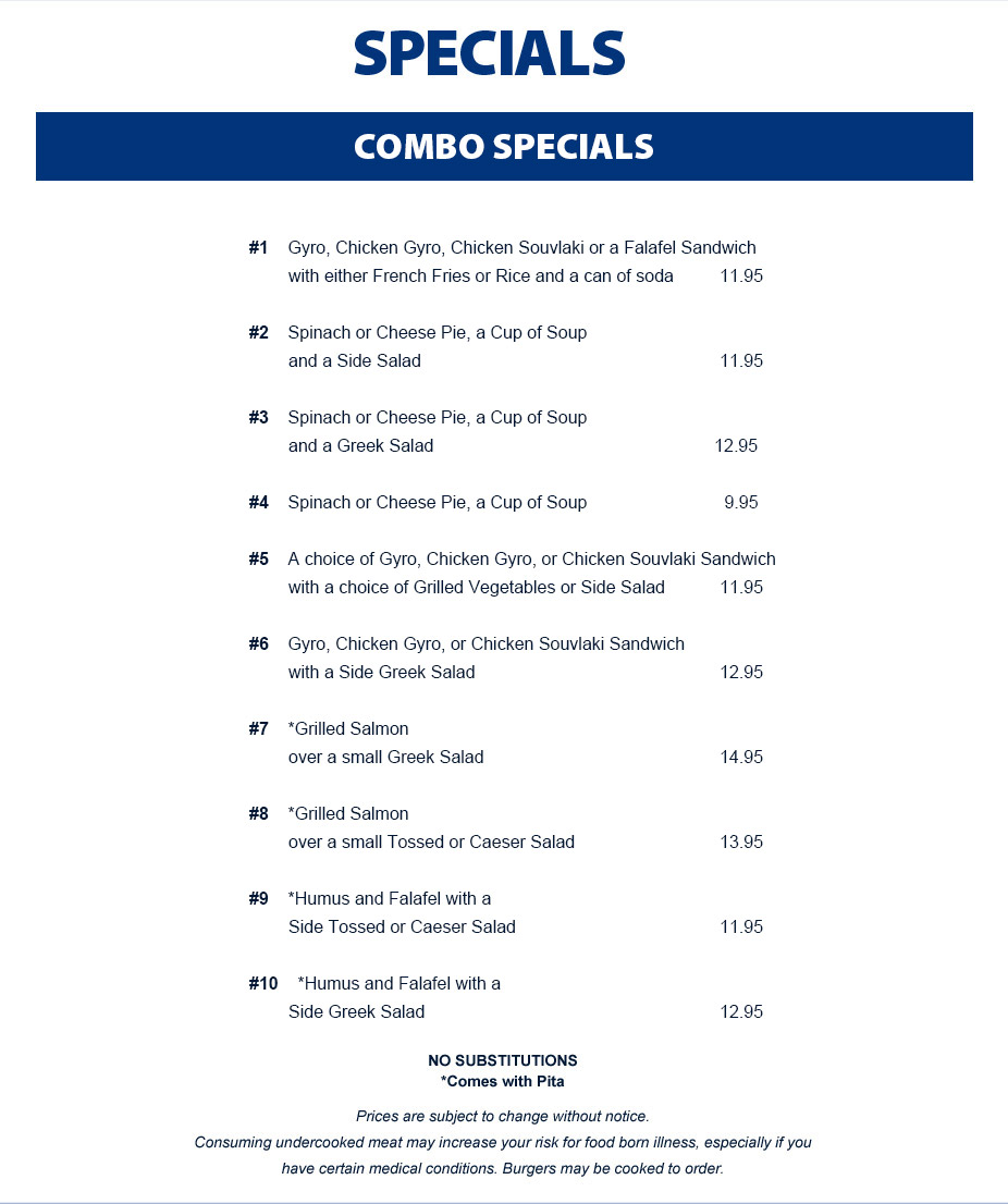 Specials